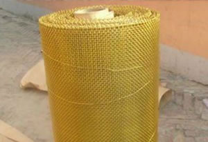 Brass mesh cloth